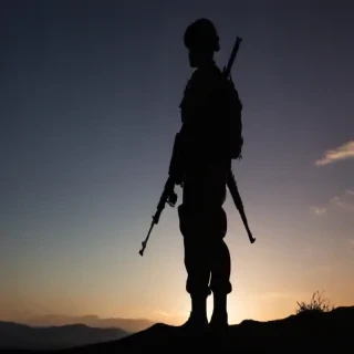 soldier silhouette png