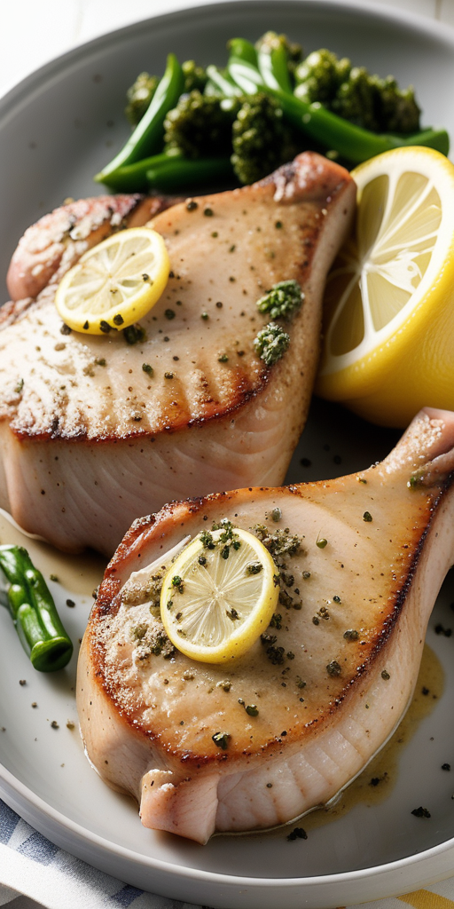pork chops with lemon pepper