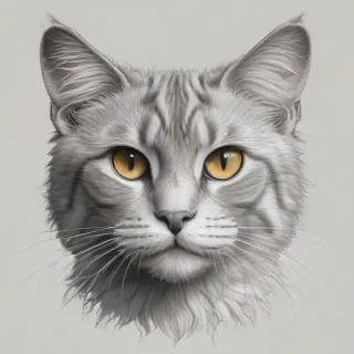 cat drawing png