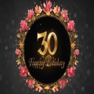 happy birthday transparent background