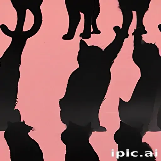 cat silhouette png