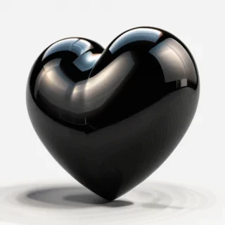 heart png black