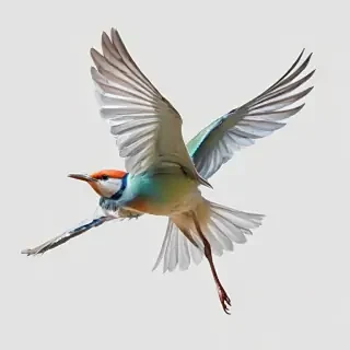birds flying transparent background