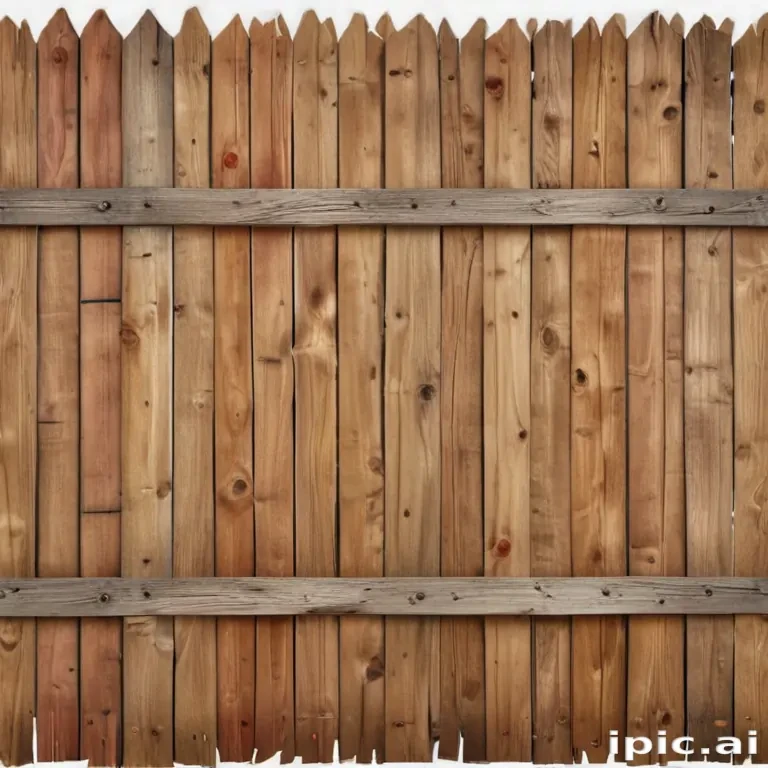 wood fence png
