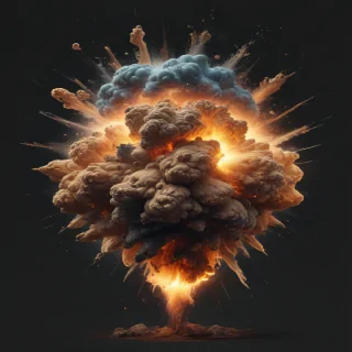 explosion transparent png