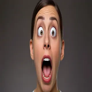 shocked face png