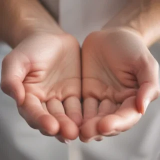 hospital patient hand pic