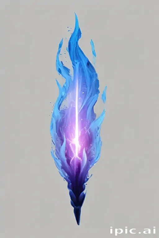 blue flame png