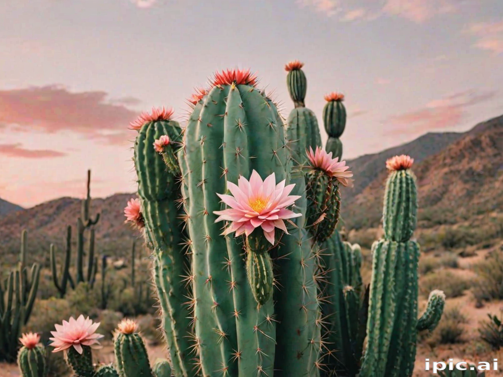 aesthetic cactus wallpaper