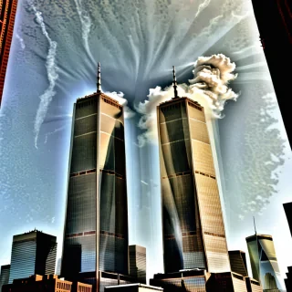 twin towers transparent