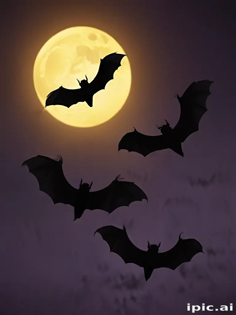 images of halloween bats