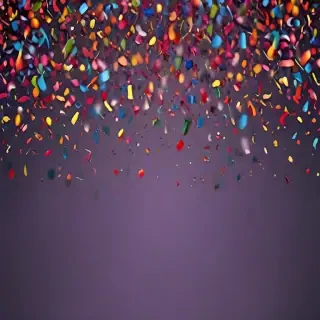 confetti vector