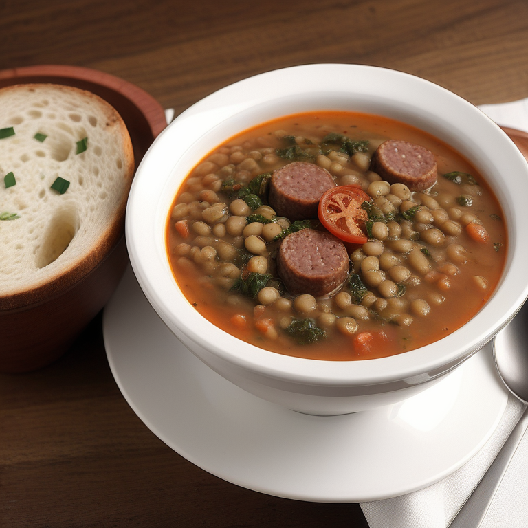 recipe for carrabba's sausage and lentil soup