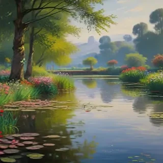 claude monet wallpaper