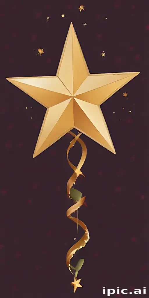 christmas star clipart free