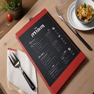 restaurant menu mockup free