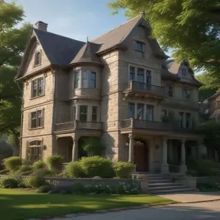 background of a house