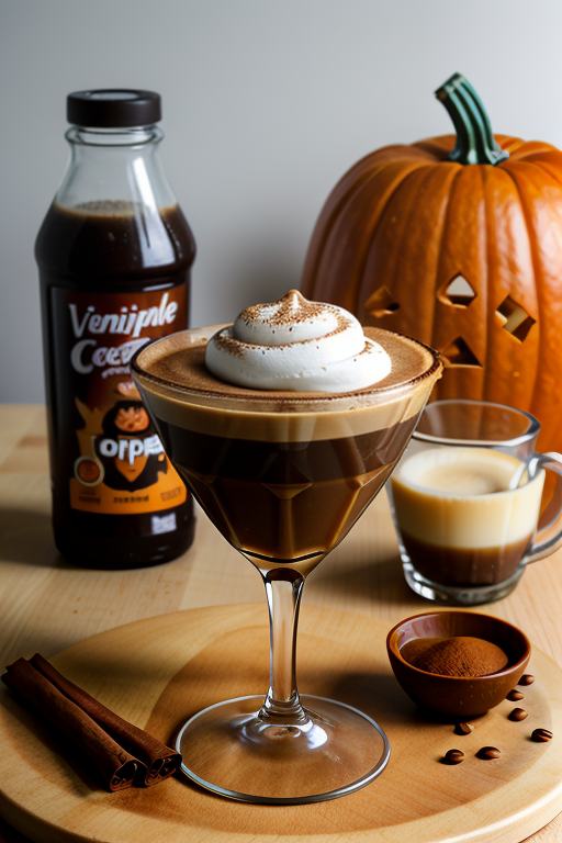 vanilla pumpkin spice espresso martini