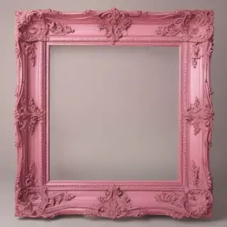 pink frame png