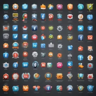 social media icons