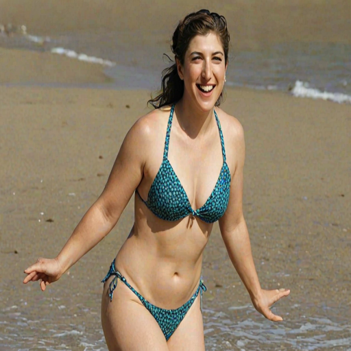 Mayim Bialik in bikini