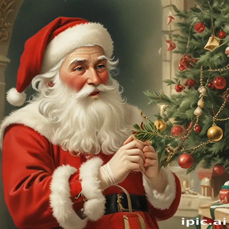 vintage merry christmas image
