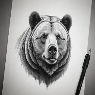 bear drawing images