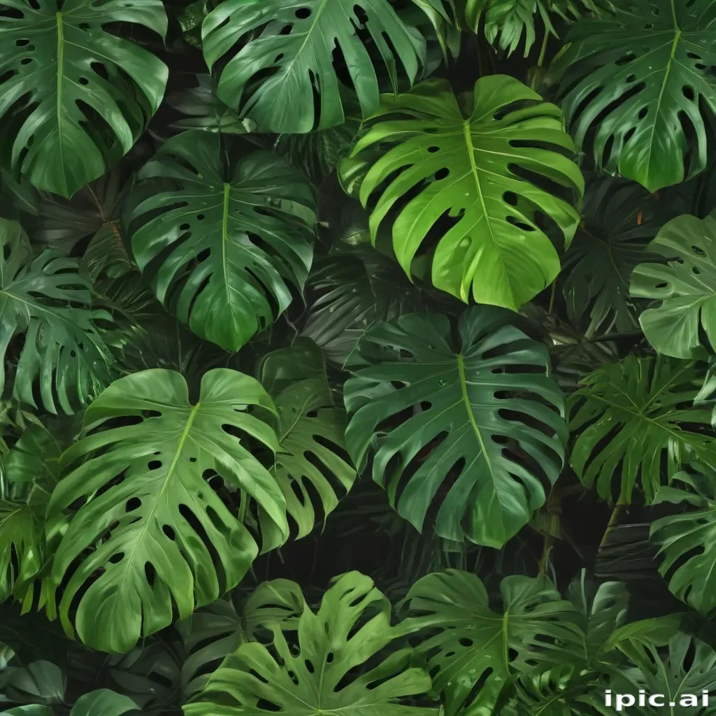 monstera background