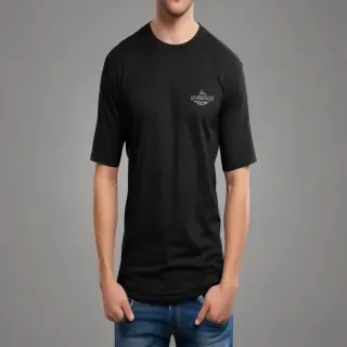 black tee png