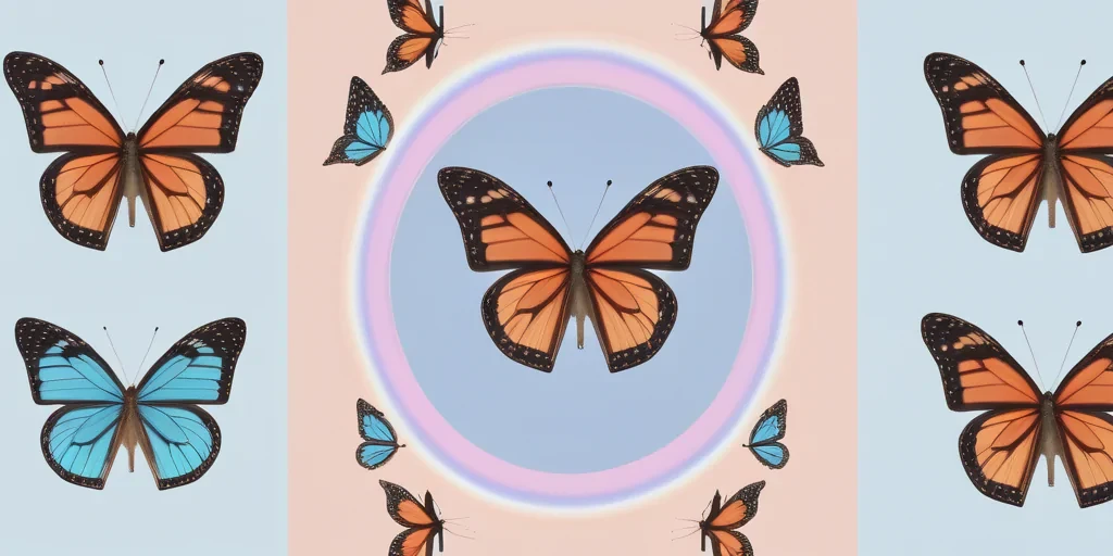 butterflies aesthetic