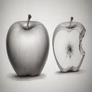 apple drawings