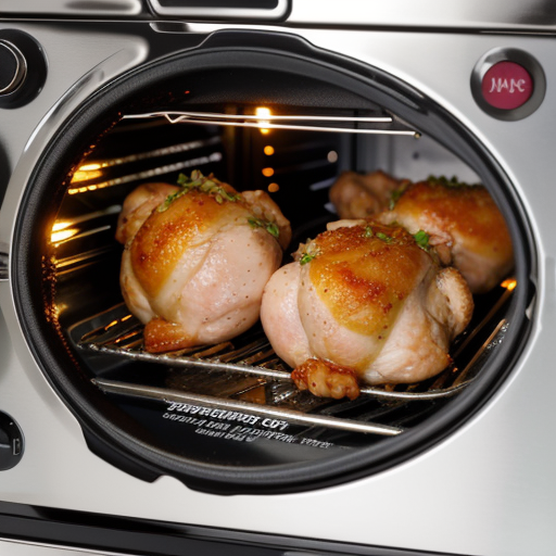 chicken thighs in convection oven