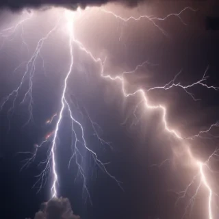 lightning transparent