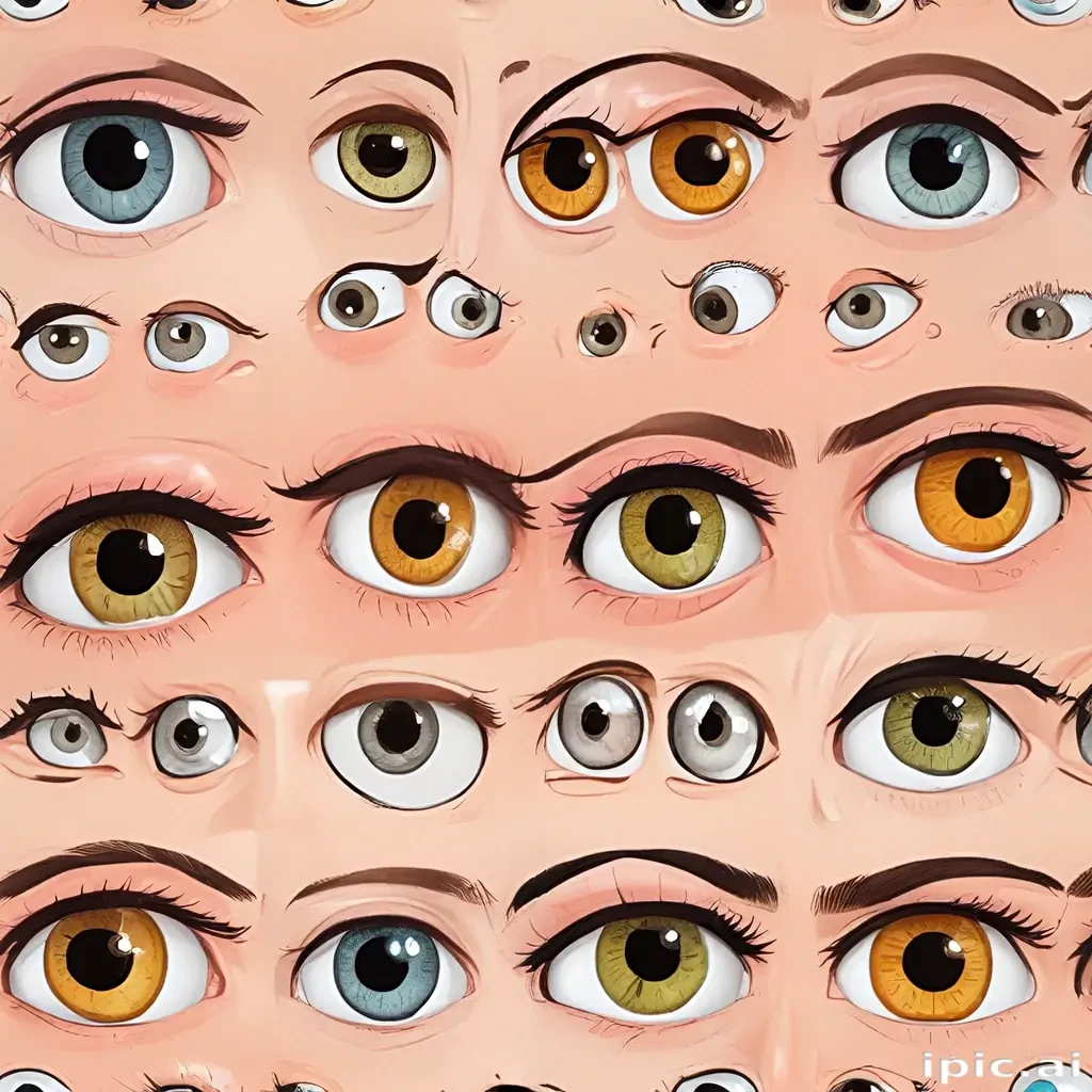 cartoon eyes