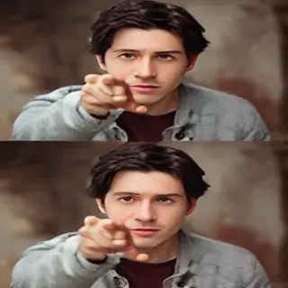 you pointing finger
