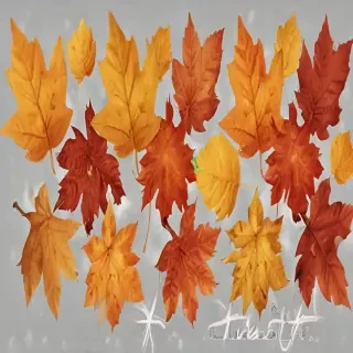 png fall leaves