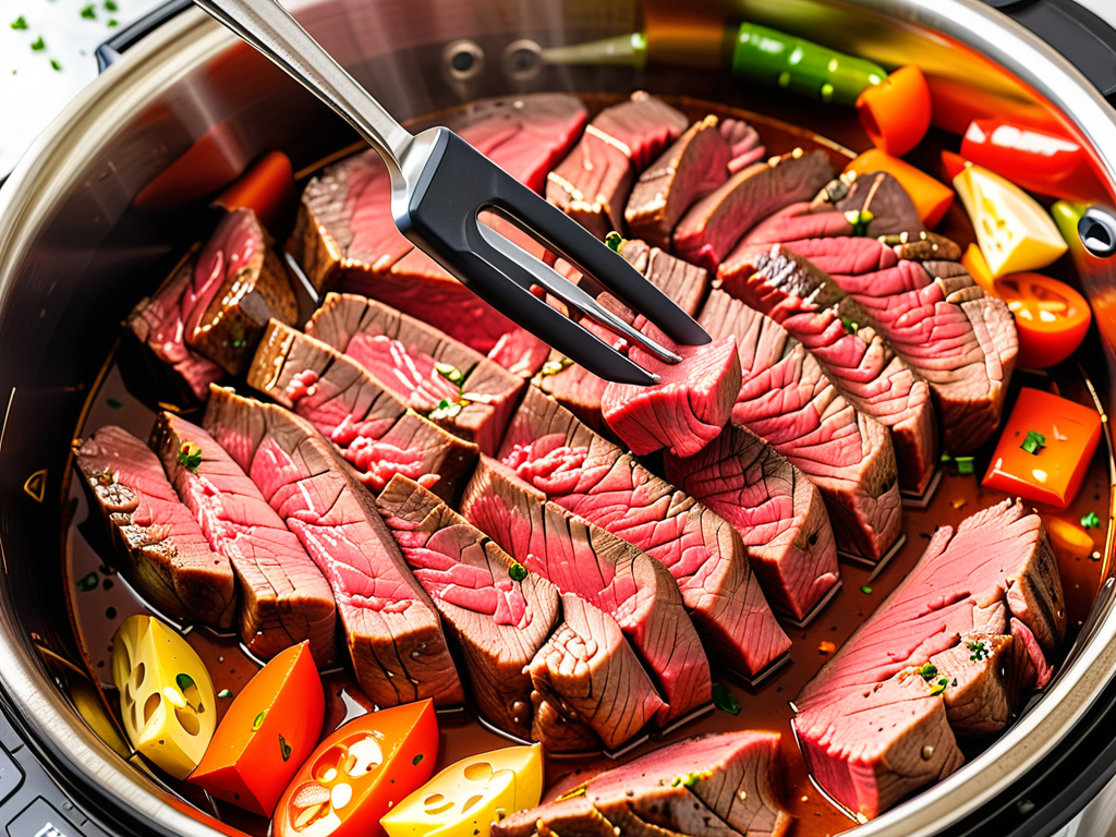 round steak in instant pot