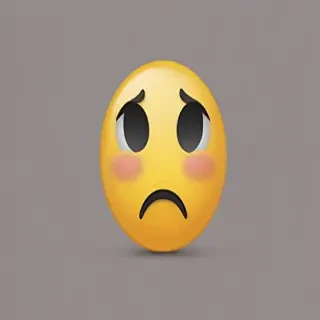 sad face emoji png