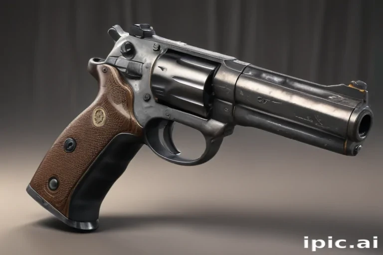 gun no background