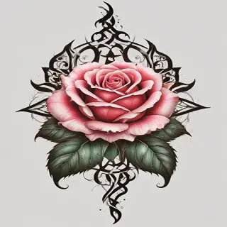 rose tattoo png