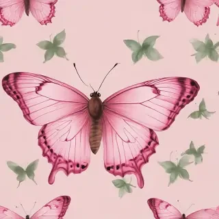 butterfly pink