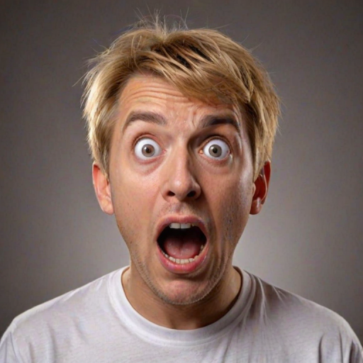 shocked face png