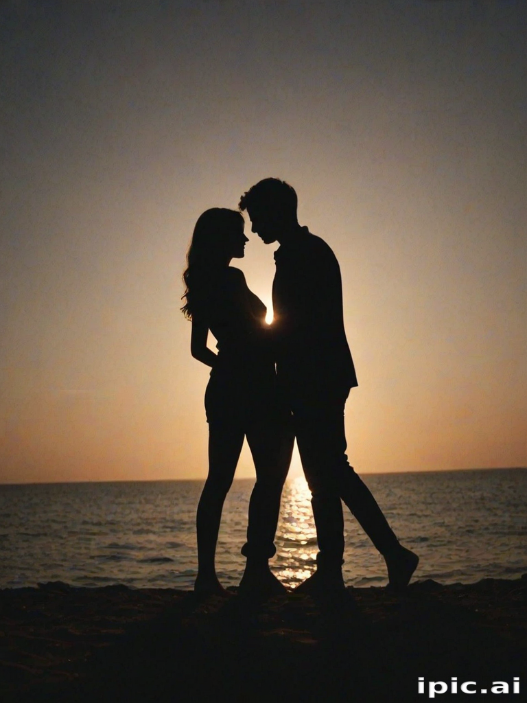couple silhouette