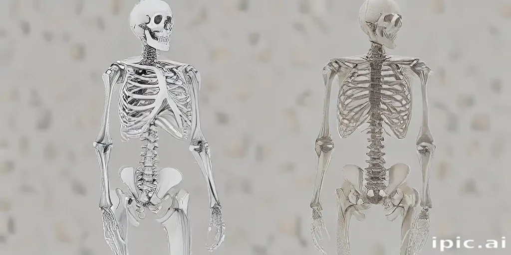skeleton transparent