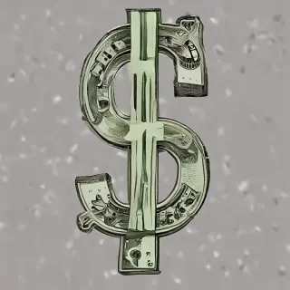 dollar sign transparent