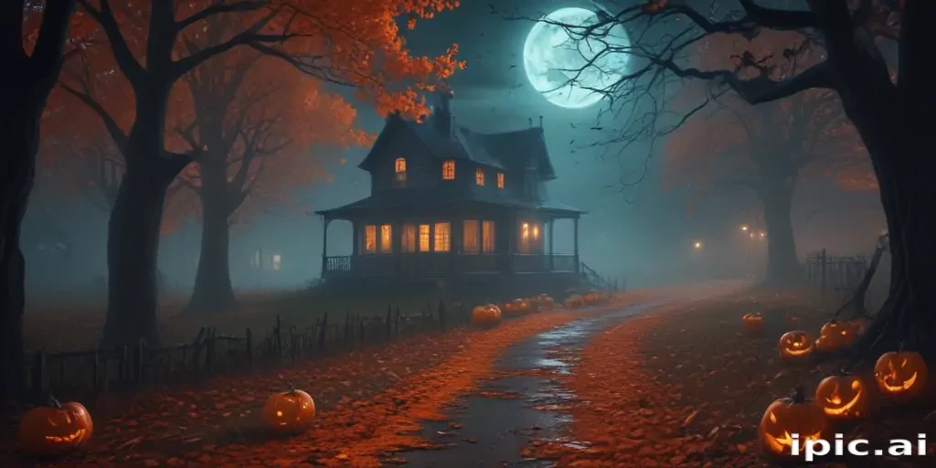 halloween aesthetic background