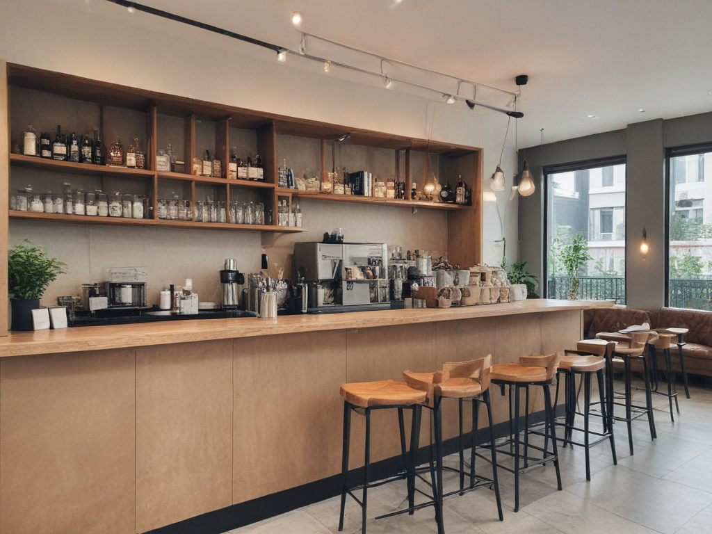 cafe counter