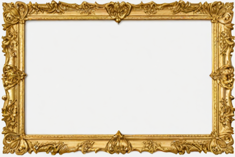 gold frame png transparent