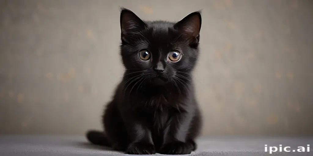 cute black cat wallpaper