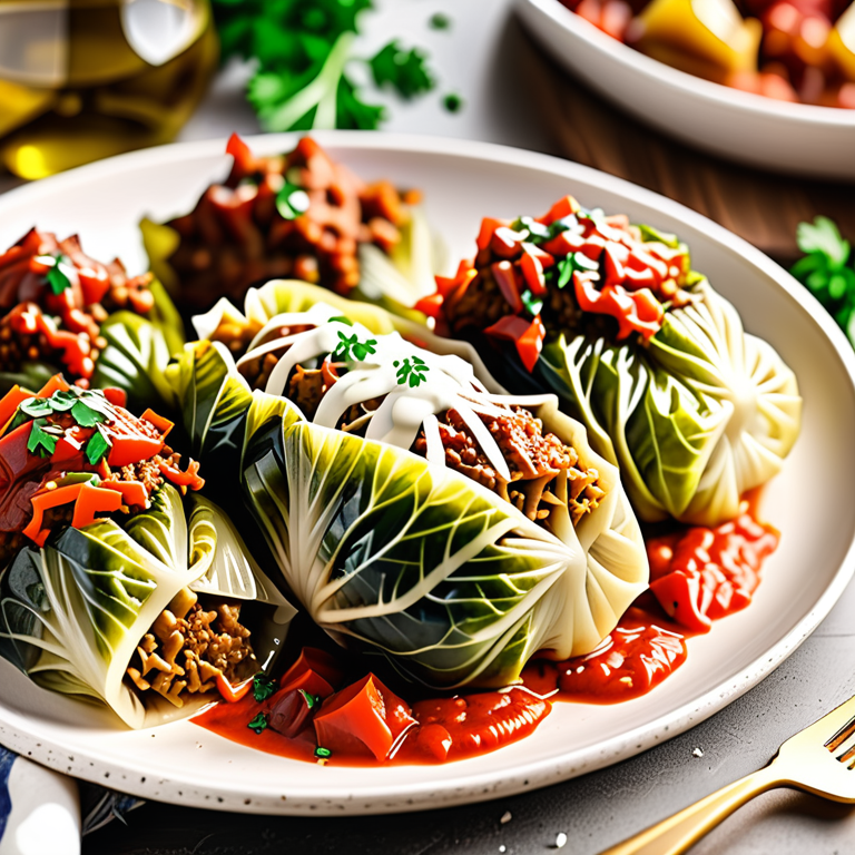 what to serve with stuffed cabbage